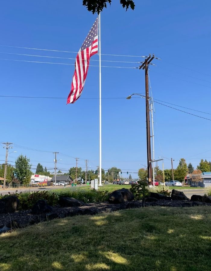 forest grove flag pole